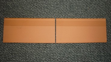 Schmucksockel Cayenne Klinker Fliese 24 x 11,5 ziegelrot