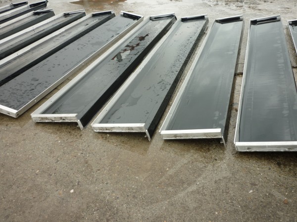 Fensterbank Aluminium 1000mm x 130mm